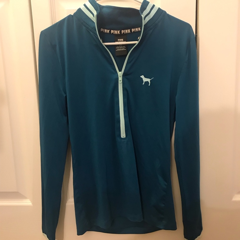 Small PINK half zip